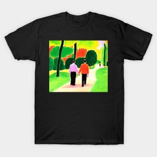 Walk Together Cool Friendship T-Shirt